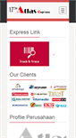 Mobile Screenshot of myatlasexpress.com